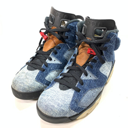 【中古品】NIKE ナイキ CT5350-401 AIR JORDAN 6 "WASHED DENIM" エアジョーダン 6 スニーカー 160-251122-gm-23-fuz サイズ：28.5cm カラー：ブルー 万代Net店