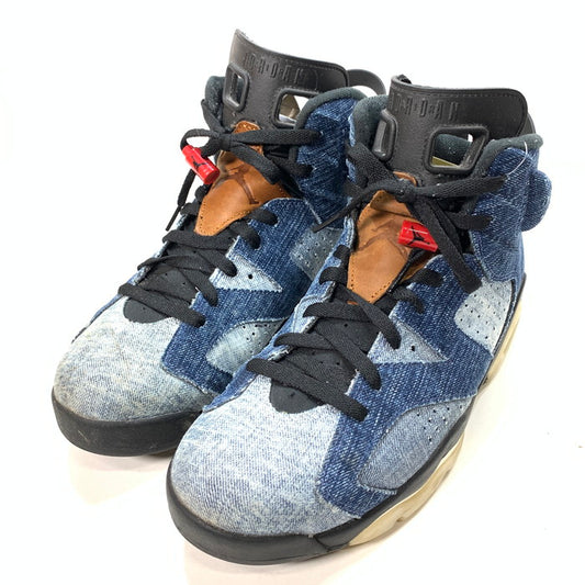 【中古品】NIKE ナイキ CT5350-401 AIR JORDAN 6 "WASHED DENIM" エアジョーダン 6 スニーカー 160-251122-gm-23-fuz サイズ：28.5cm カラー：ブルー 万代Net店