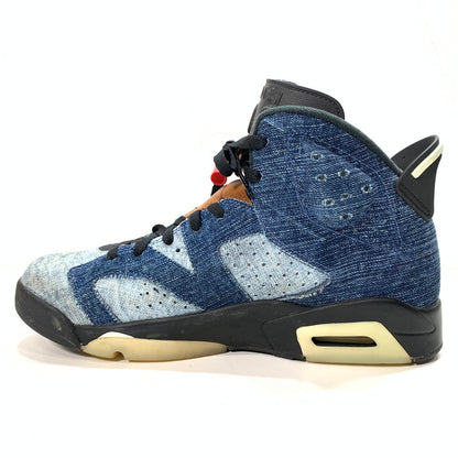 【中古品】NIKE ナイキ CT5350-401 AIR JORDAN 6 "WASHED DENIM" エアジョーダン 6 スニーカー 160-251122-gm-23-fuz サイズ：28.5cm カラー：ブルー 万代Net店