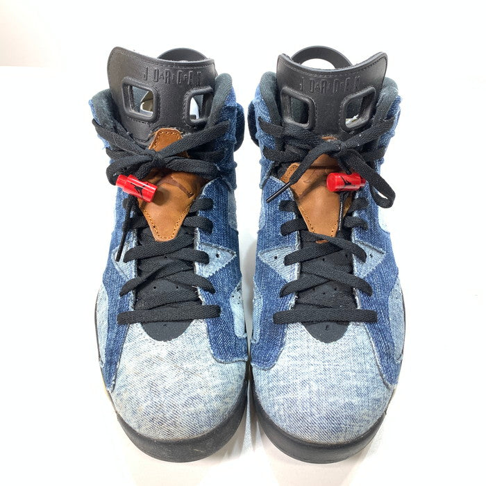 【中古品】NIKE ナイキ CT5350-401 AIR JORDAN 6 "WASHED DENIM" エアジョーダン 6 スニーカー 160-251122-gm-23-fuz サイズ：28.5cm カラー：ブルー 万代Net店