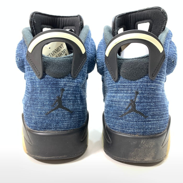 【中古品】NIKE ナイキ CT5350-401 AIR JORDAN 6 "WASHED DENIM" エアジョーダン 6 スニーカー 160-251122-gm-23-fuz サイズ：28.5cm カラー：ブルー 万代Net店