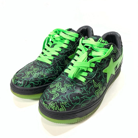 【中古品】【メンズ】 A BATHING APE アベイシングエイプ RAZER NEON CAMO BAPE STA ベイプスタ スニーカー 162-260405-gm-11 -fuz サイズ：27cm カラー：カモフラ 万代Net店