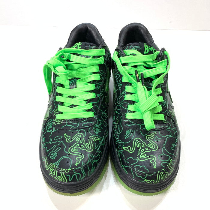 【中古品】【メンズ】 A BATHING APE アベイシングエイプ RAZER NEON CAMO BAPE STA ベイプスタ スニーカー 162-260405-gm-11 -fuz サイズ：27cm カラー：カモフラ 万代Net店