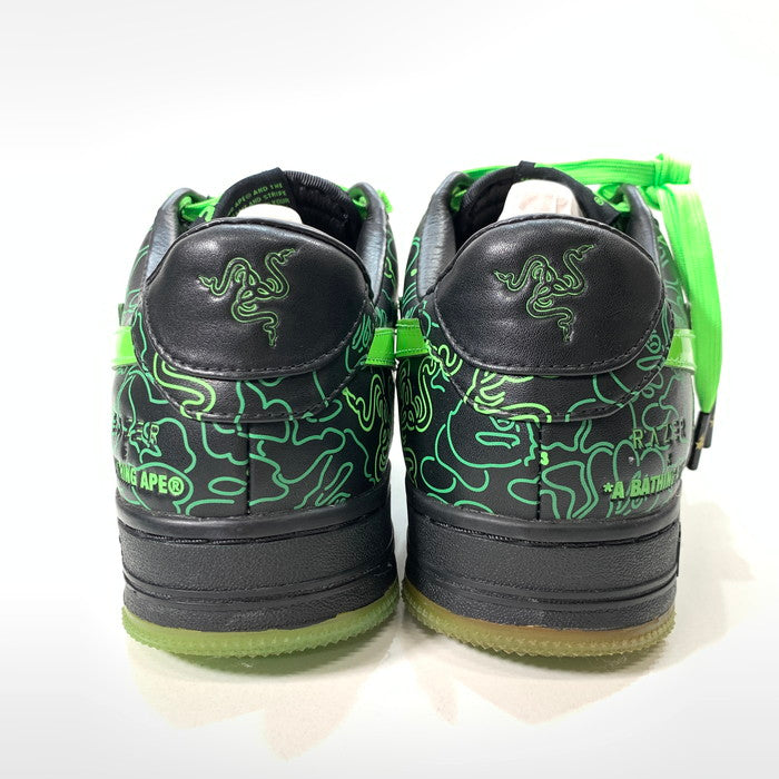 【中古品】【メンズ】 A BATHING APE アベイシングエイプ RAZER NEON CAMO BAPE STA ベイプスタ スニーカー 162-260405-gm-11 -fuz サイズ：27cm カラー：カモフラ 万代Net店