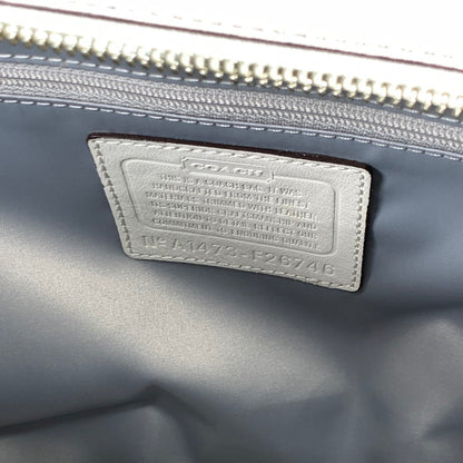 【中古品】【レディース】 COACH コーチ F26746 テイラー ストロー キャリーオール ハンドバッグ ブランド カバン 180-260328-gm-10-fuz カラー：ベージュ ホワイト 万代Net店
