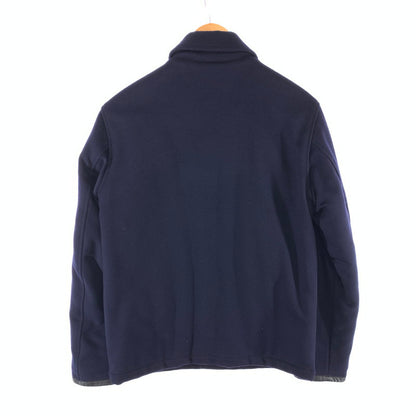 【中古品】【メンズ】 THE CRIMIE ソフトウール 中綿ジャケット アウター ブランド 古着 142-260419-gm-34-fuz サイズ：M カラー：ネイビー 万代Net店