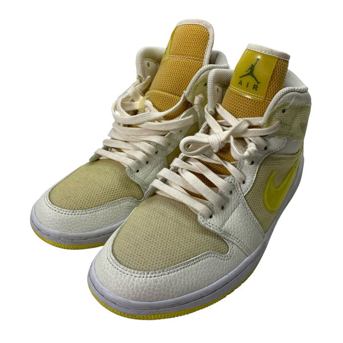 【中古品】【メンズ】 NIKE ナイキ DB2822-107 AIR JORDAN 1 SE "VOLTAGE YELLOW" エアジョーダン 1 スニーカー 160-260321-gm-13-fuz サイズ：28cm カラー：ホワイト イエロー 万代Net店