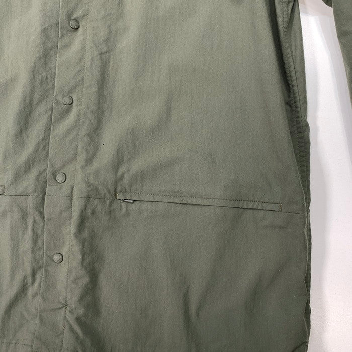 【中古品】【メンズ】 THE NORTH FACE ザ・ノースフェイス NR11862 UTILITY SHIRT COAT 長袖シャツ ブランド 古着 144-260328-gm-19-fuz サイズ：L カラー：カーキ 万代Net店