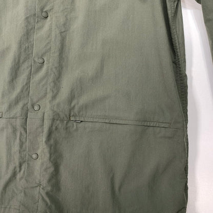【中古品】【メンズ】 THE NORTH FACE ザ・ノースフェイス NR11862 UTILITY SHIRT COAT 長袖シャツ ブランド 古着 144-260328-gm-19-fuz サイズ：L カラー：カーキ 万代Net店