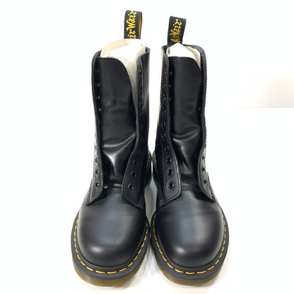 【中古品】【レディース】 Dr.Martens ドクターマーチン 10092001 WOMENS LACE UP BOOTS 10ホール ブーツ シューズ 靴 164-260405-gm-13-fuz サイズ：UK6(24.5cm~25cm) カラー：ブラック 万代Net店