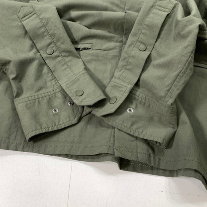 【中古品】【メンズ】 THE NORTH FACE ザ・ノースフェイス NR11862 UTILITY SHIRT COAT 長袖シャツ ブランド 古着 144-260328-gm-19-fuz サイズ：L カラー：カーキ 万代Net店