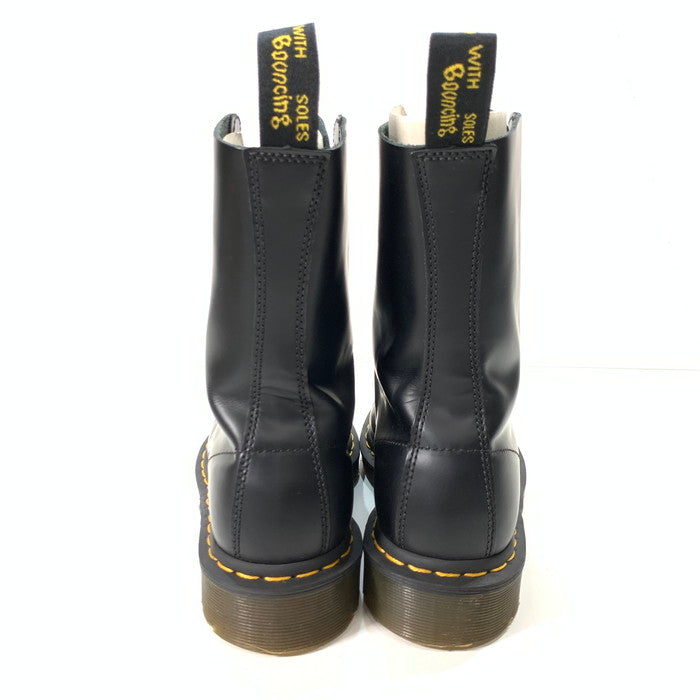 【中古品】【レディース】 Dr.Martens ドクターマーチン 10092001 WOMENS LACE UP BOOTS 10ホール ブーツ シューズ 靴 164-260405-gm-13-fuz サイズ：UK6(24.5cm~25cm) カラー：ブラック 万代Net店