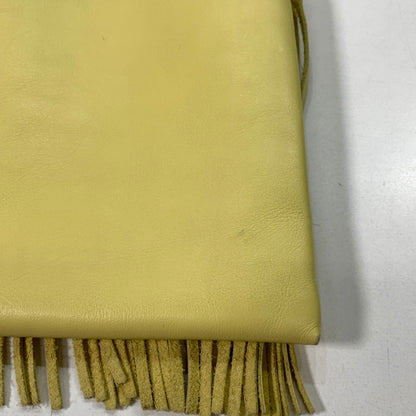 【中古品】【メンズ】 NOMADIS ショルダーバッグ フリンジ ブランド カバン 188-260328-gm-13-fuz カラー：イエロー 万代Net店
