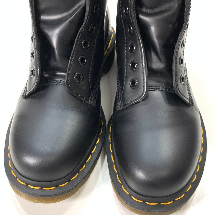 【中古品】【レディース】 Dr.Martens ドクターマーチン 10092001 WOMENS LACE UP BOOTS 10ホール ブーツ シューズ 靴 164-260405-gm-13-fuz サイズ：UK6(24.5cm~25cm) カラー：ブラック 万代Net店