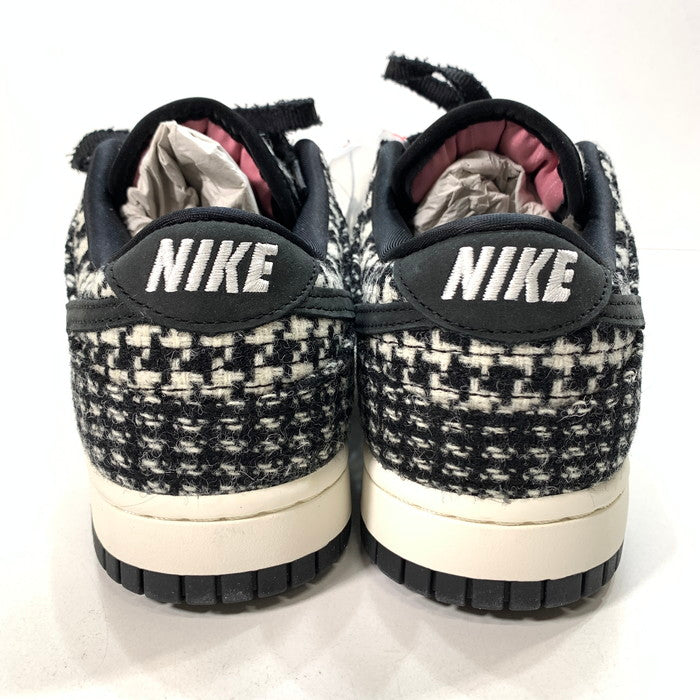 【中古美品】【メンズ】 NIKE ナイキ HARRIS TWEED HQ5036-901 WS DONK LOW ダンク ロー スニーカー 160-251116-gm-25-fuz サイズ：26cm カラー：ブラック グレー 万代Net店