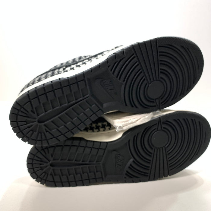 【中古美品】【メンズ】 NIKE ナイキ HARRIS TWEED HQ5036-901 WS DONK LOW ダンク ロー スニーカー 160-251116-gm-25-fuz サイズ：26cm カラー：ブラック グレー 万代Net店