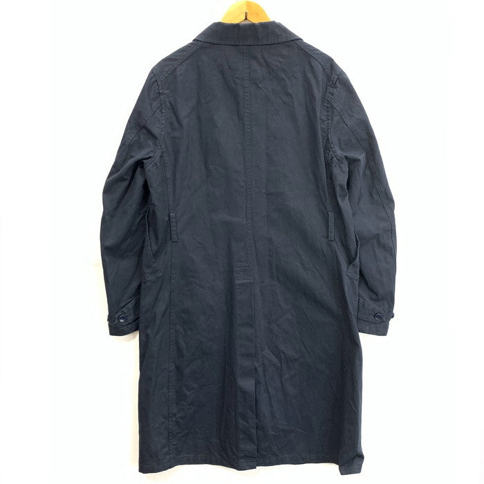 【中古品】【メンズ】 SOUNDMAN LONG COAT ロングコート アウター ブランド 古着 145-260405-gm-02-fuz サイズ：40 カラー：ネイビー 万代Net店