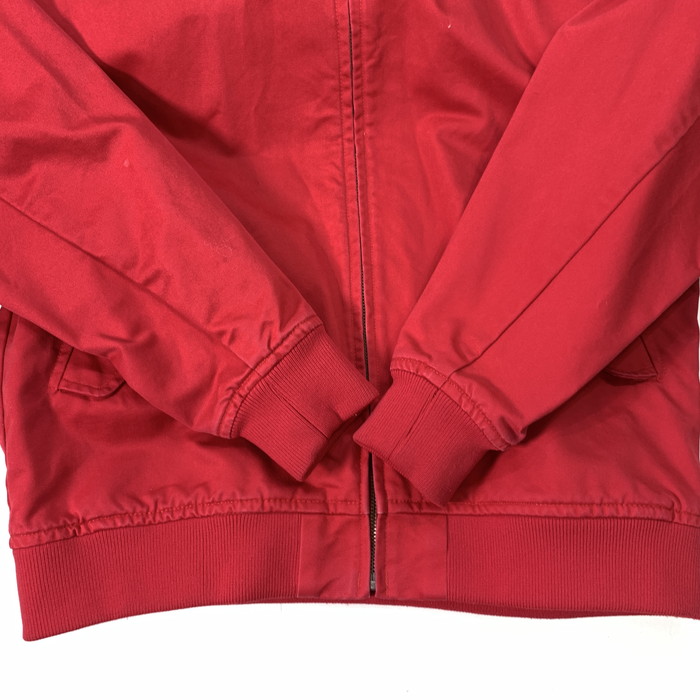 【中古品】【メンズ】 TOMMY HILFIGER トミーヒルフィガー ブルゾンジャケット アウター ブランド 古着 147-260328-gm-16-fuz サイズ：M カラー：レッド 万代Net店