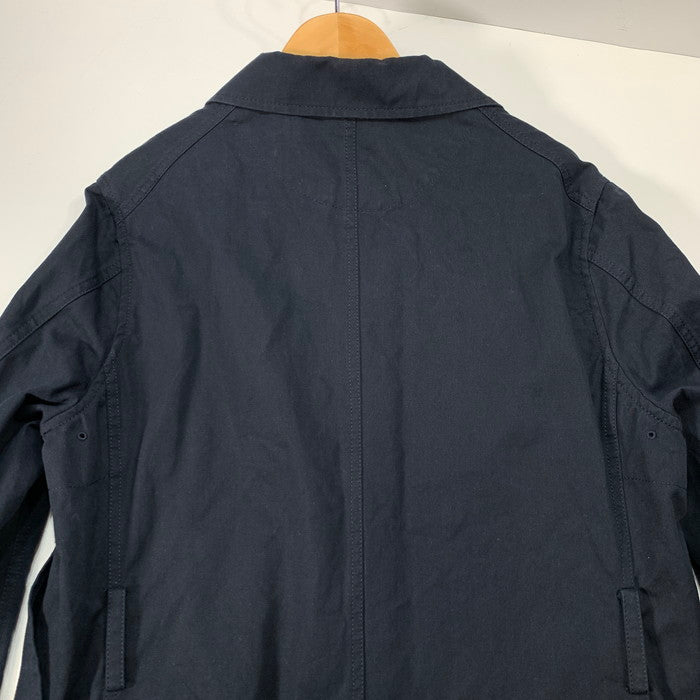 【中古品】【メンズ】 SOUNDMAN LONG COAT ロングコート アウター ブランド 古着 145-260405-gm-02-fuz サイズ：40 カラー：ネイビー 万代Net店