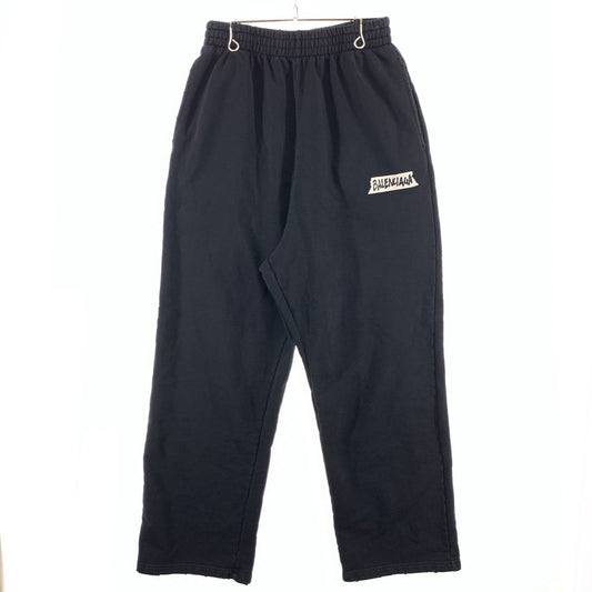 【中古品】【メンズ】 BALENCIAGA バレンシアガ 26SS MASKING TAPE BAGGY PANTS 846917 TTVL8 スウェットパンツ ボトムス ダメージ加工 ブランド 古着 152-260412-gm-07-fuz サイズ：M カラー：ブラック 万代Net店