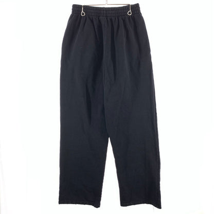 【中古品】【メンズ】 BALENCIAGA バレンシアガ 26SS MASKING TAPE BAGGY PANTS 846917 TTVL8 スウェットパンツ ボトムス ダメージ加工 ブランド 古着 152-260412-gm-07-fuz サイズ：M カラー：ブラック 万代Net店