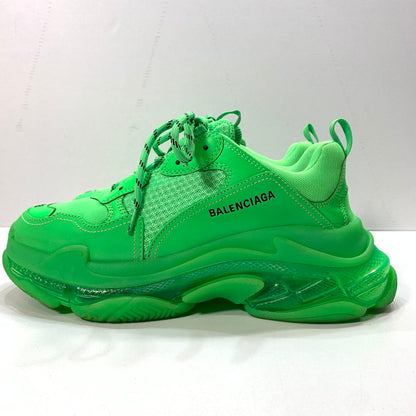 【中古品】【メンズ】 BALENCIAGA バレンシアガ 541624 TRIPLE S CLEAR SOLE トリプルエス スニーカー 162-251116-gm-27-fuz サイズ：43 カラー：グリーン 万代Net店