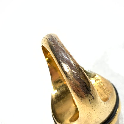 【中古品】【メンズ/レディース】 VERSACE ヴェルサーチ DG57285 メドゥーサ リング 指輪 アクセサリー 182-260315-gm-34-fuz サイズ：19号 カラー：ゴールド 19号 万代Net店