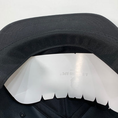 【中古美品】【メンズ】 A BATHING APE アベイシングエイプ NBHD PANEL CAP パネルキャップ ブランド 帽子 185-251213-gm-16-fuz サイズ：FREE カラー：ブラック 万代Net店