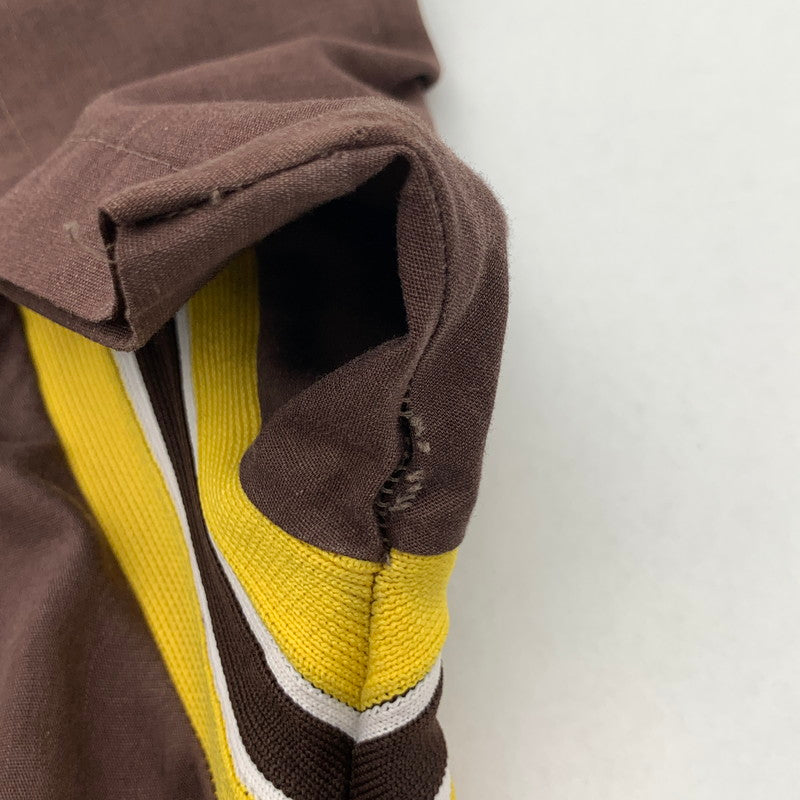 【中古品】【メンズ】 HILTON 70年代 USA製 ヴィンテージ ボーリングシャツ 半袖シャツ ブランド 古着 70s Vintage 145-260419-gm-37-fuz サイズ：34 カラー：ブラウン 万代Net店