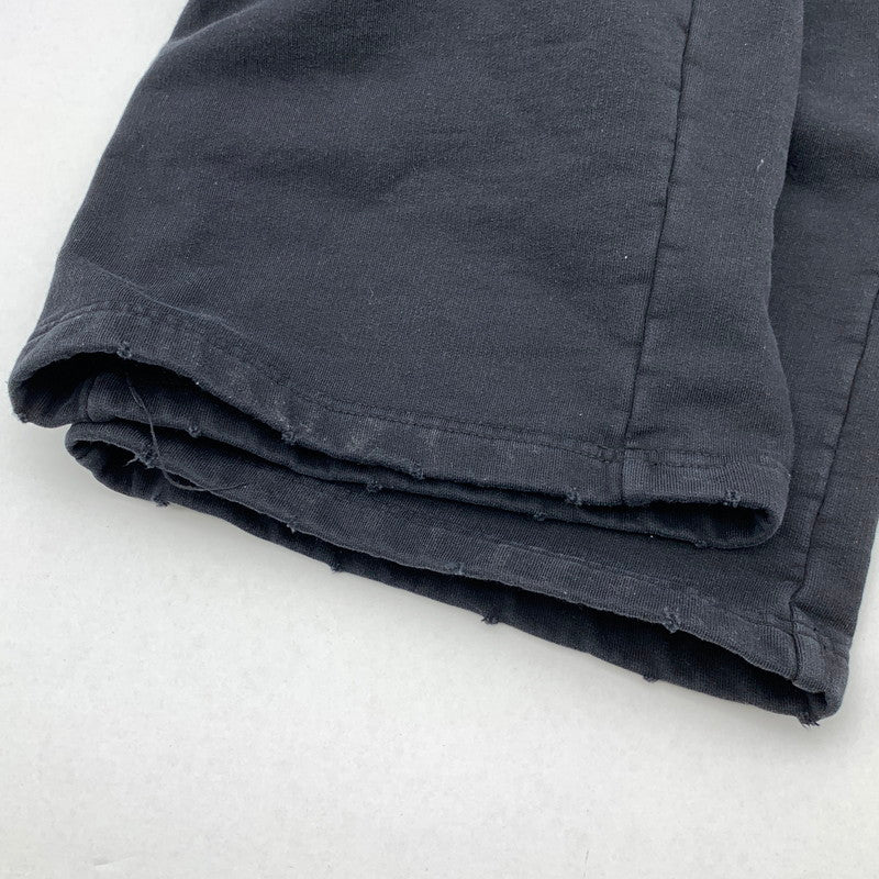 【中古品】【メンズ】 BALENCIAGA バレンシアガ 26SS MASKING TAPE BAGGY PANTS 846917 TTVL8 スウェットパンツ ボトムス ダメージ加工 ブランド 古着 152-260412-gm-07-fuz サイズ：M カラー：ブラック 万代Net店