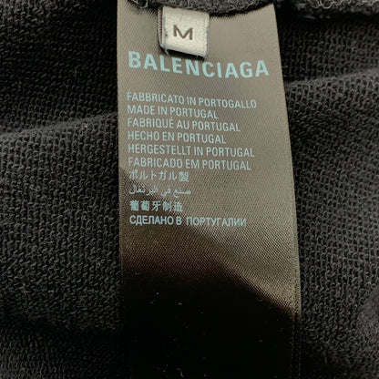 【中古品】【メンズ】 BALENCIAGA バレンシアガ 26SS MASKING TAPE BAGGY PANTS 846917 TTVL8 スウェットパンツ ボトムス ダメージ加工 ブランド 古着 152-260412-gm-07-fuz サイズ：M カラー：ブラック 万代Net店