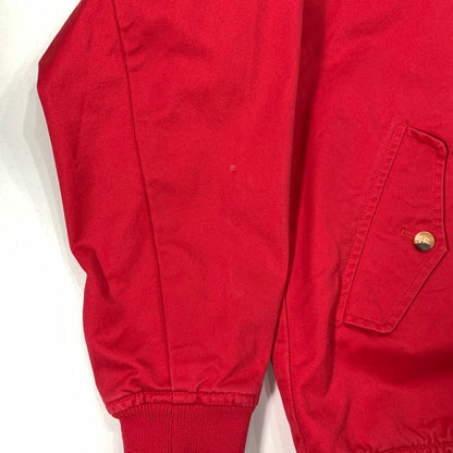 【中古品】【メンズ】 TOMMY HILFIGER トミーヒルフィガー ブルゾンジャケット アウター ブランド 古着 147-260328-gm-16-fuz サイズ：M カラー：レッド 万代Net店