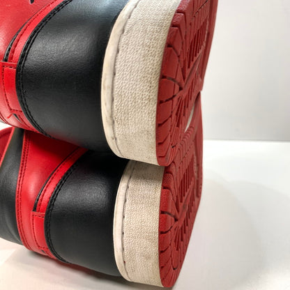 【中古品】【メンズ】 NIKE ナイキ DQ8426-060 AIR JORDAN 1 MID"BRED TOE" エアジョーダン 1 ミッド スニーカー 160-251116-gm-28-fuz サイズ：29cm カラー：ブラック レッド 万代Net店