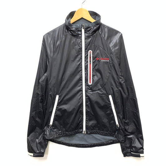 【中古品】【メンズ】 Columbia コロンビア ナイロンジャケット アウター ブランド 古着 144-251101-gm-07-fuz サイズ：S カラー：ブラック 万代Net店