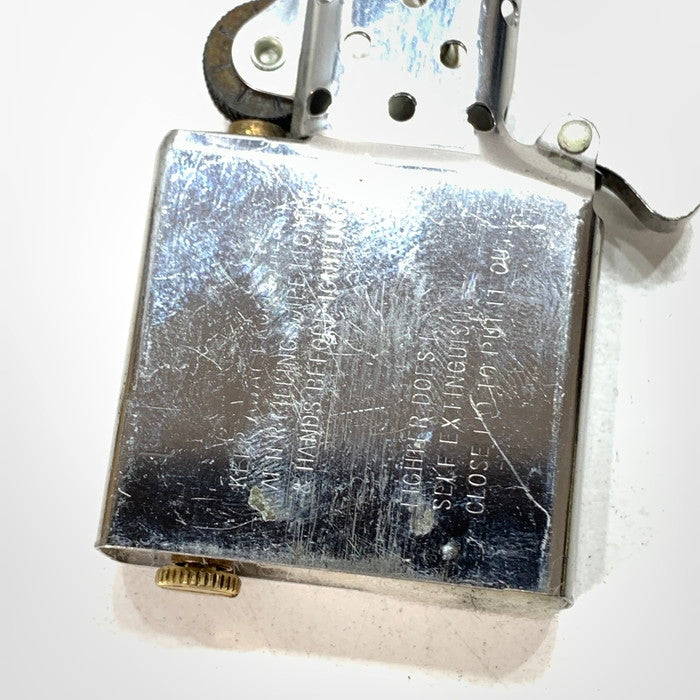 【中古品】【メンズ】 ZIPPO ジッポ ARMOR オイルライター 22年製 中身違い 206-251213-gm-11-fuz カラー：シルバー 万代Net店