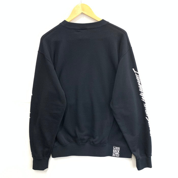 【中古品】【メンズ】 Back Channel バックチャンネル スウェット ブランド 古着 142-260322-gm-31-fuz サイズ：XL カラー：ブラック 万代Net店
