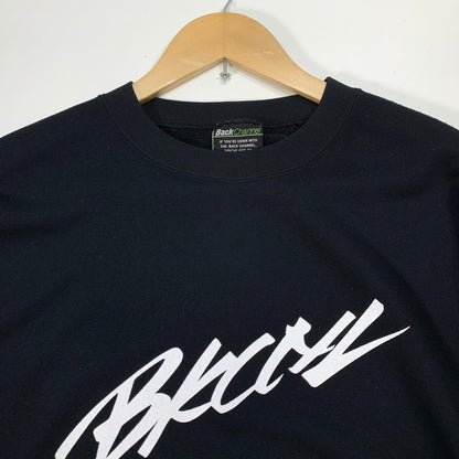 【中古品】【メンズ】 Back Channel バックチャンネル スウェット ブランド 古着 142-260322-gm-31-fuz サイズ：XL カラー：ブラック 万代Net店