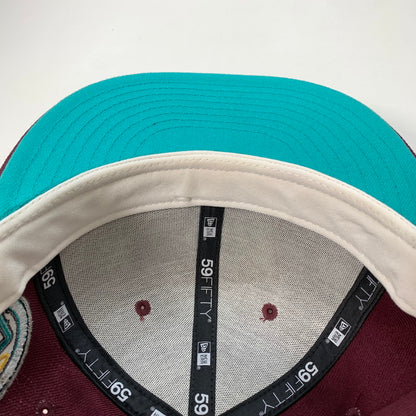 【中古品】【メンズ】 NEW ERA ニューエラ ANAHEIM ANGELS 50TH ANNIVERSARY CAP キャップ 帽子 185-251214-gm-01-fuz サイズ：59.6cm カラー：ボルドー 万代Net店