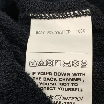 【中古品】【メンズ】 Back Channel バックチャンネル スウェット ブランド 古着 142-260322-gm-31-fuz サイズ：XL カラー：ブラック 万代Net店