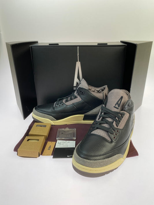 【中古美品】【メンズ】 NIKE ナイキ A MA MANIERE アママニエール WMNS AIR JORDAN 3 RETRO OG SP FZ4811-001 ウイメンズ エアージョーダン3 レトロ オージー スニーカー 靴 160-251030-jt-07-min サイズ：US 12.5 29.5cm カラー：BLACK/BLACK-FLAT PEWTE- 万代Net店