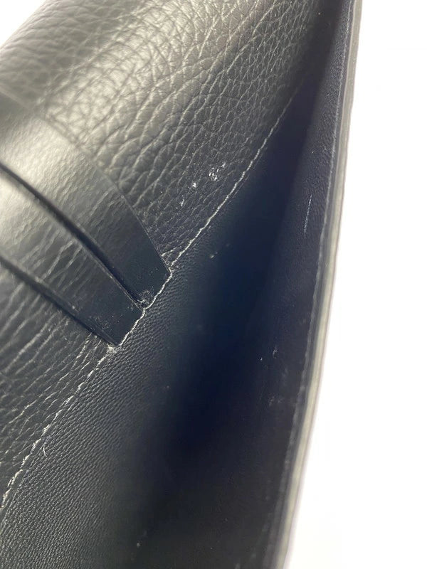 【LIFTる。景品】【中古】【レディース】 Chloe クロエ CHC22SK04MCB79DJ ALPHABET LONG WALLET レザー ロングウォレット サイフ 財布 181-231224-ab-25-min カラー：ブラック 万代Net店