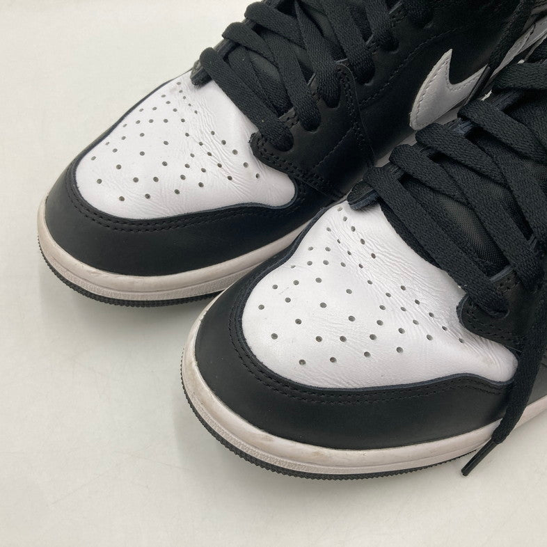 【中古品】【メンズ】 NIKE ナイキ DZ5485-010 AIR JORDAN １ RETRO HIGH OG BLACK WHITE 靴 スニーカー 160-250817-NS-21-iwa サイズ：28.5cm カラー：ブラック ホワイト 万代Net店