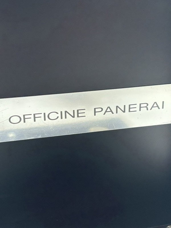 【中古品】【メンズ】 OFFICINE PANERAI オフィチーネパネライ PAM01090 T番 2017年製 ルミノール パワーリザーブ オートマティック アッチャイオ ウォッチ 腕時計 195-240602-ab-2-min カラー：シルバー/ブラック 万代Net店