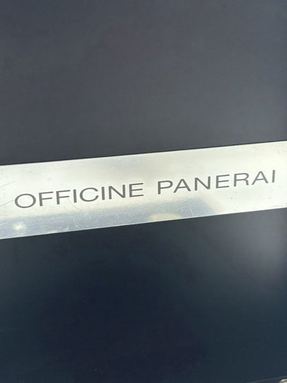 【中古品】【メンズ】 OFFICINE PANERAI オフィチーネパネライ PAM01090 T番 2017年製 ルミノール パワーリザーブ オートマティック アッチャイオ ウォッチ 腕時計 195-240602-ab-2-min カラー：シルバー/ブラック 万代Net店