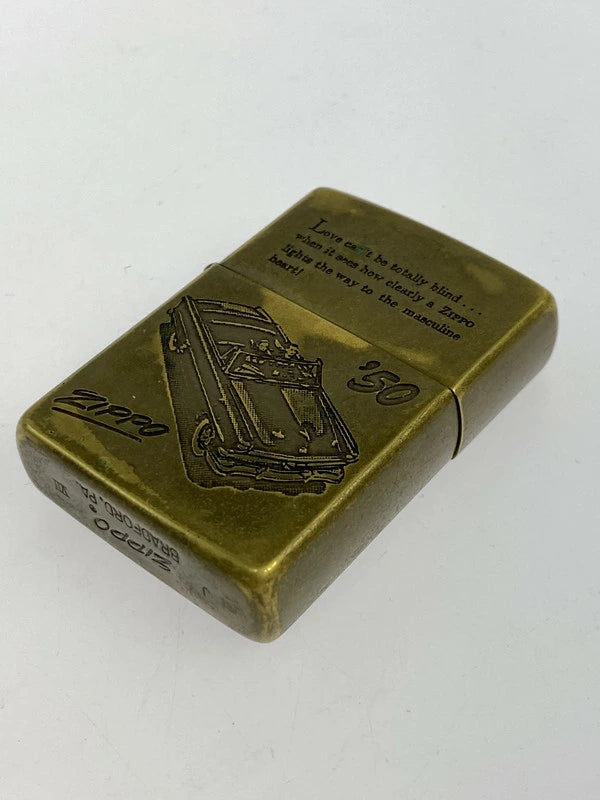 ZIPPO 1991年製 ’50ブラスオイルライター 206--min 万代Net店