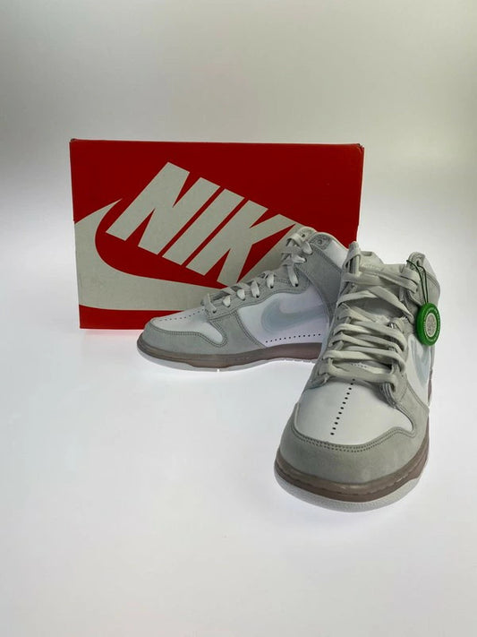 【LIFTる。景品】【中古】【メンズ】 NIKE ナイキ SLAM JAM DUNK HIGH DA1639-100 スラム ジャム ダンク ハイ ピュア プラチナム スニーカー シューズ 靴 160-240224-me-01-min サイズ：27.5cm US9.5 カラー：WHITE/CLEAR-PURE PLATINUM 万代Net店