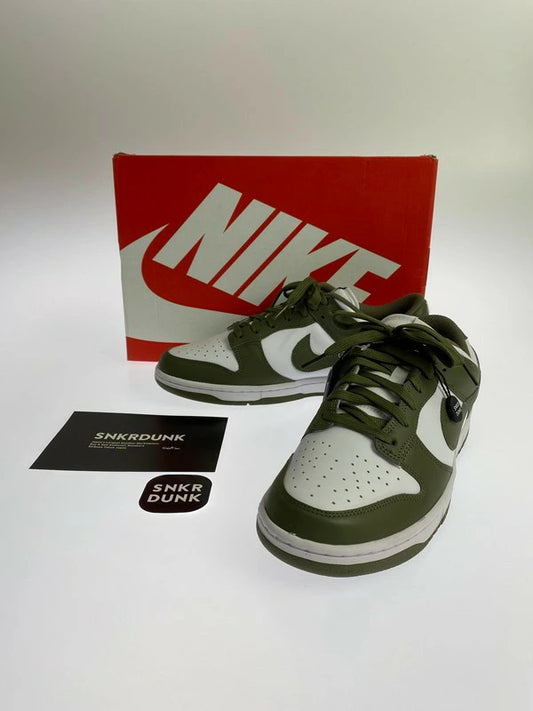 【LIFTる。景品】【中古】【メンズ】 NIKE ナイキ DD1503-120 W NIKE DUNK LOW SNEAKER ダンク ロー スニーカー シューズ 靴 160-240214-ab-21-min サイズ：28.0cm カラー：WHITE/MEDIUM OLIVE-WHITE 万代Net店