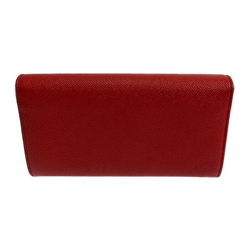 【LIFTる。景品】【中古】【レディース】 BVLGARI ブルガリ ロゴクリップ 二つ折り長財布 288176 ロングウォレット 181-221019-kk-30-min サイズ：約10×19×3cm カラー：コーラルレッド 万代Net店