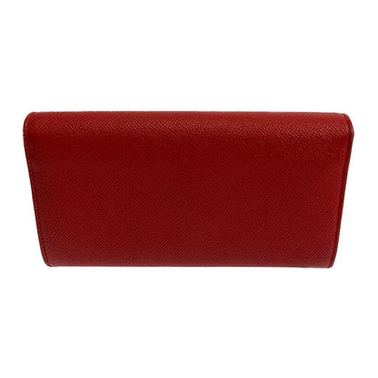 【LIFTる。景品】【中古】【レディース】 BVLGARI ブルガリ ロゴクリップ 二つ折り長財布 288176 ロングウォレット 181-221019-kk-30-min サイズ：約10×19×3cm カラー：コーラルレッド 万代Net店