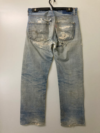 【現状渡し品】【メンズ】 Levi's リーバイス 70S 66前期 ボタン裏刻印 6 501 DENIM PANTS デニム パンツ メンズ ボトムス ジーンズ 70年代 ヴィンテージ 157-251223-em-39-min カラー：インディゴブルー 万代Net店